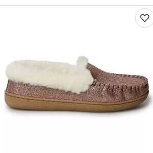 New Sonoma glitter moccasin loafers